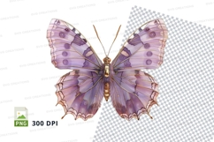 Purple butterfly clipart png Product Image 1