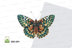 Beautiful butterfly clipart png Product Image 1