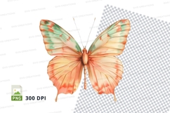 Vibrant butterfly clipart png Product Image 1