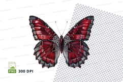 Gothic butterfly clipart png Product Image 1