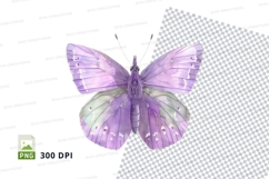 Purple butterfly clipart png Product Image 1