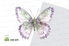 Elegant butterfly clipart png Product Image 1