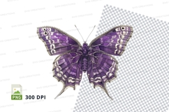 Purple butterfly clipart png Product Image 1