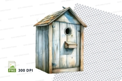 Rustic birdhouse clipart png Product Image 1