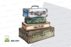 Stack of vintage suitcases Product Image 1