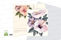 Delicate floral bouquet clipart png Product Image 1