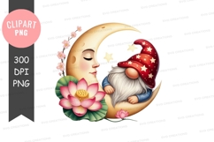 Moonlit dreams with gnome Product Image 1