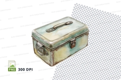 Vintage metal lunch box Product Image 1