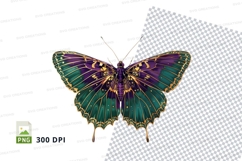 Elegant butterfly clipart png Product Image 1