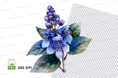 Blue hydrangea clipart png Product Image 1