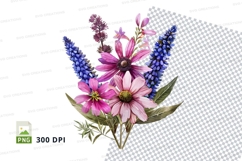 Floral bouquet clipart png Product Image 1