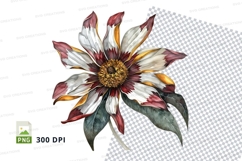 Elegant sunflower clipart png Product Image 1
