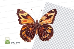 Vibrant butterfly clipart png Product Image 1