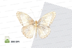 Elegant butterfly clipart png Product Image 1