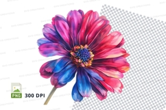 Vibrant gerbera daisy clipart png Product Image 2