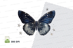 Galactic butterfly clipart png Product Image 1