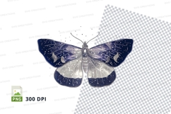 Galactic butterfly clipart png Product Image 1