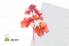 Autumn leaves clipart png Product Image 1