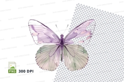 Elegant butterfly clipart png Product Image 1
