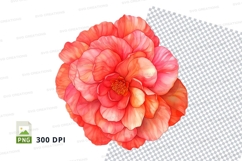 Vibrant pink flower clipart png Product Image 1