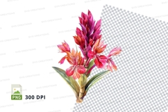 Vibrant bouquet of flowers clipart png Product Image 1