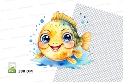 Happy cartoon fish Product Image 1