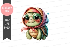Cool turtle clipart png Product Image 1