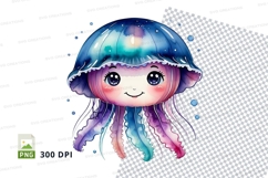 Cute jellyfish character Product Image 1