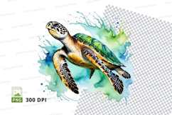 Floating sea turtle Product Image 1