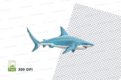 Cartoon shark Product Image 1