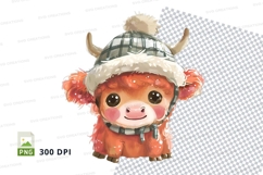 Adorable winter yak Product Image 1
