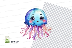 Cute cartoon jellyfish Product Image 1