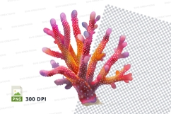 Colorful coral reef clipart Product Image 1