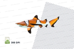 Clownfish shark clipart png Product Image 1