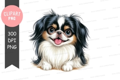 Happy puppy clipart png Product Image 1