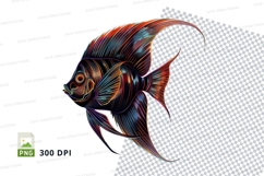 Vibrant clownfish clipart Product Image 1