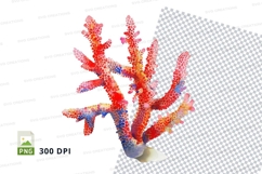 Colorful coral reef clipart Product Image 1