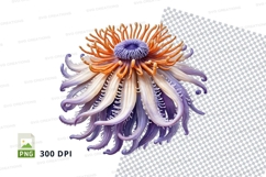 Vibrant sea anemone clipart Product Image 1