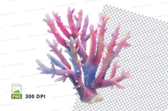 Colorful coral reef clipart Product Image 1