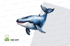 Whale clipart Product Image 1