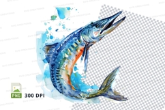 Vibrant fish illustration Product Image 1