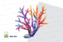 Colorful coral reef clipart Product Image 1