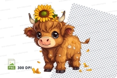 Sunflower cow Product Image 1