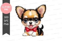 Adorable puppy with bowtie Product Image 1