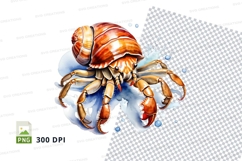 Hermit crab clipart Product Image 1