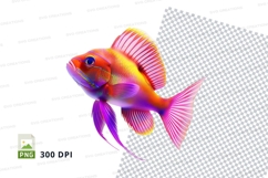 Vibrant tropical fish Product Image 1