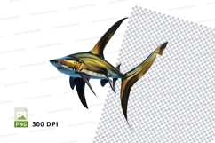Ancient shark clipart Product Image 1