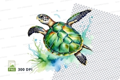 Graceful sea turtle Product Image 1
