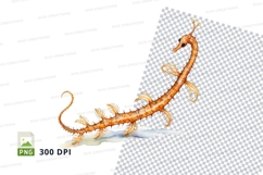 Clipart of a seahorse Product Image 1