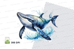 Leaping humpback whale Product Image 1